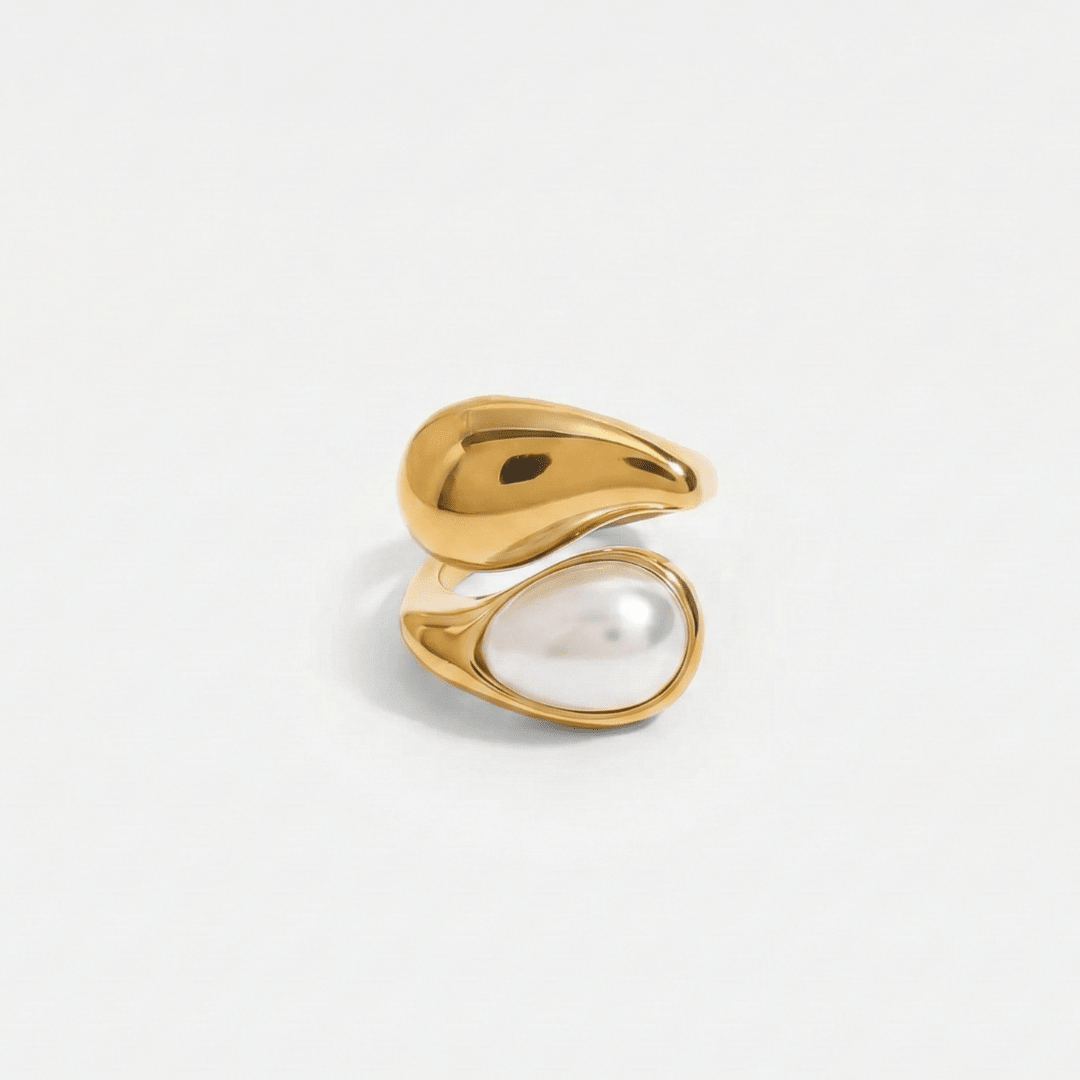 Anillo Drop y Perla