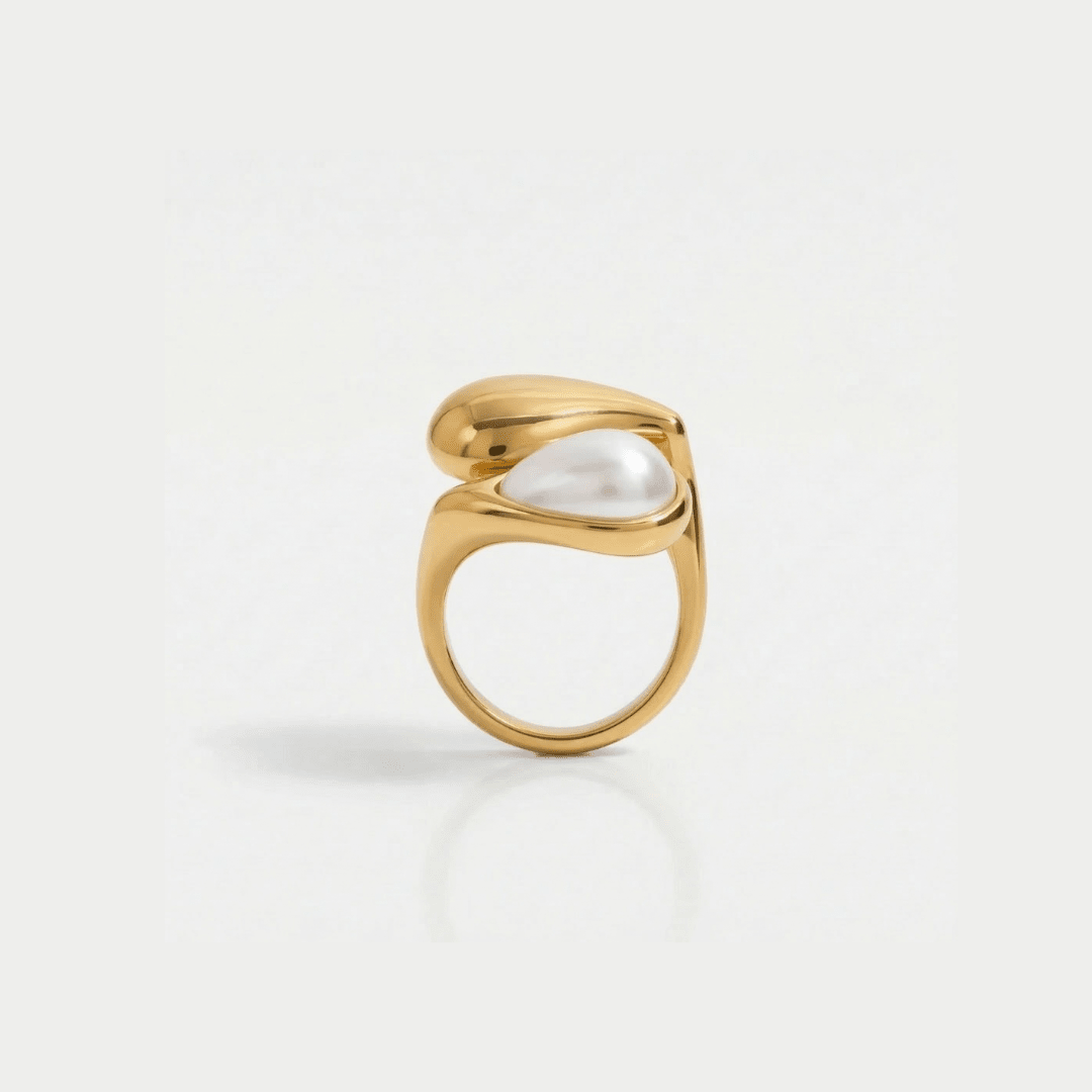 Anillo Drop y Perla